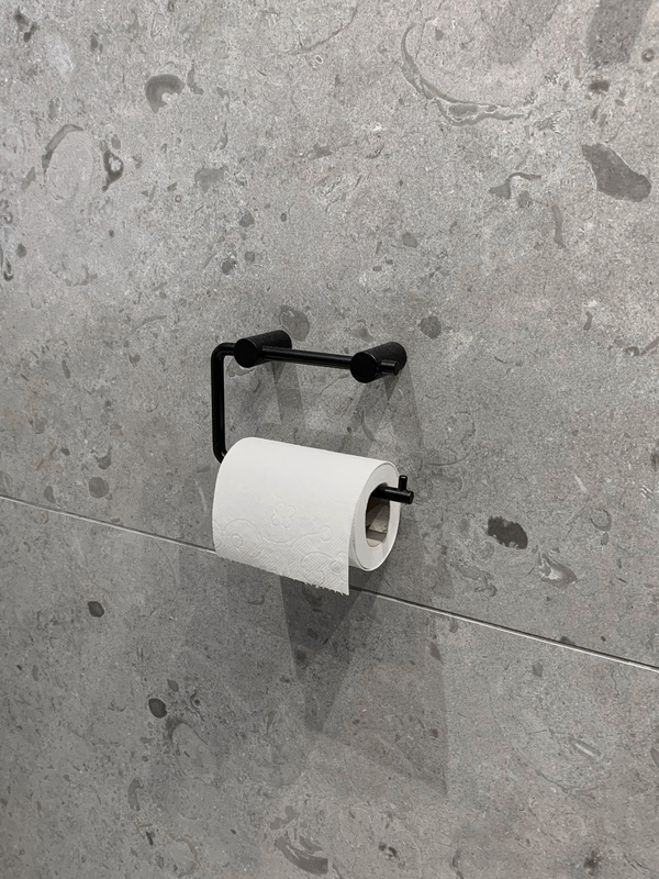 Toiletpapirholder 1368 Sort